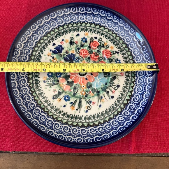 Polish Pottery Boleslawiec Poland Unikat Colander Berry Bowl - Picture 5 of 7